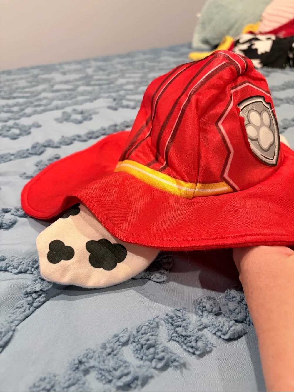Nickelodeon Red Kids Fire Rescue Hat with Paw Patrol Emblem